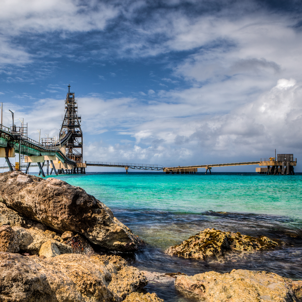 duiken op Bonaire zout