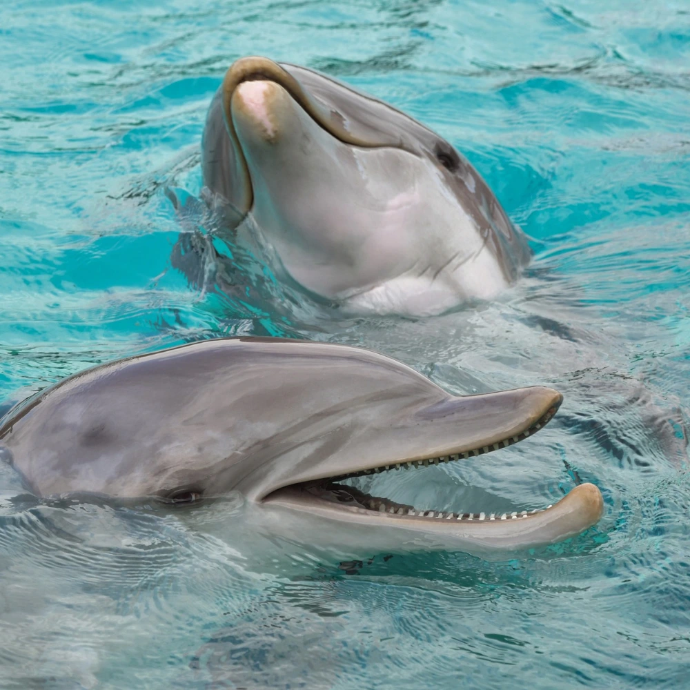 dolijnen voor de kust van kralendijk bonaire